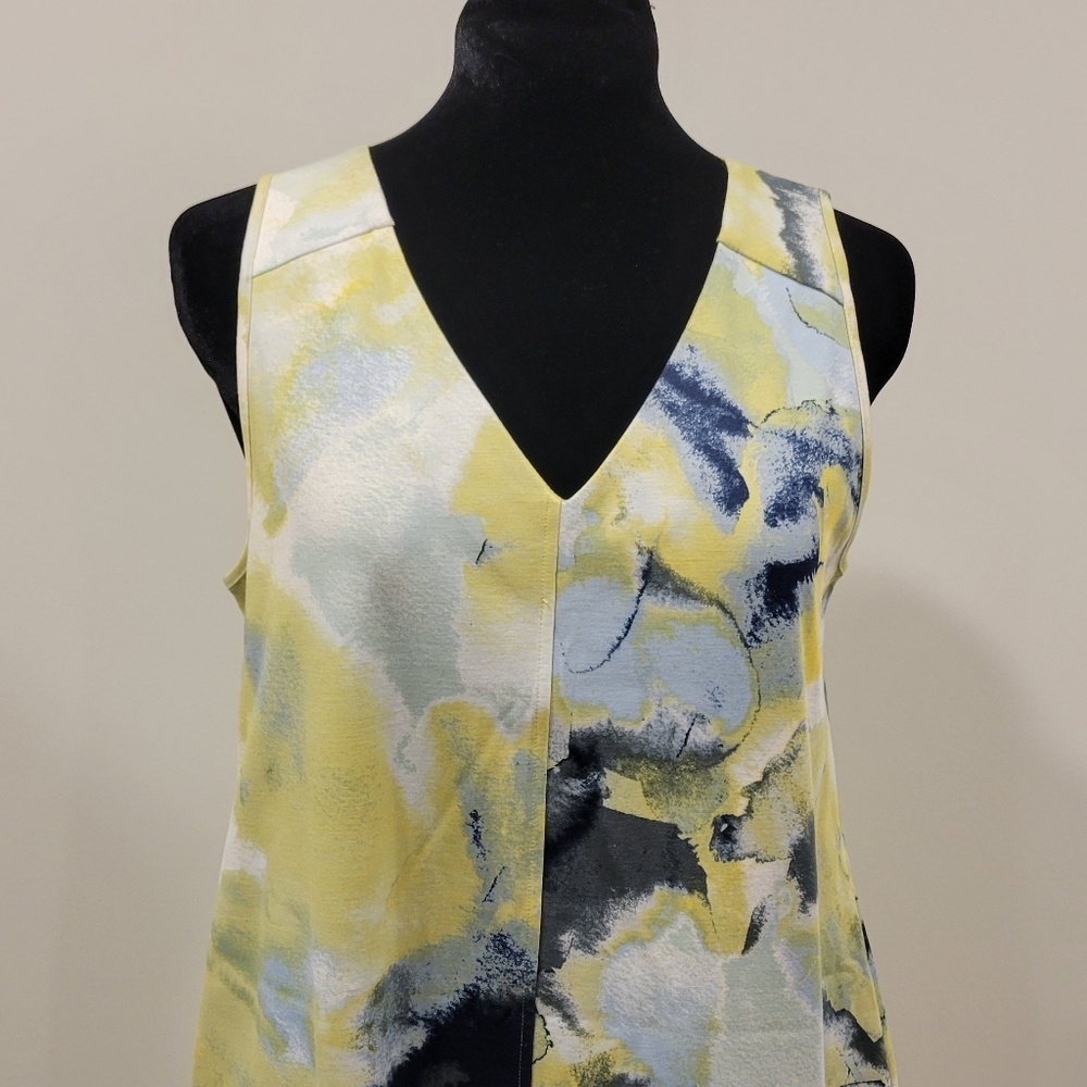 MarlaWynne Dress in Blue, Yellow, and White - Picture 6 of 6